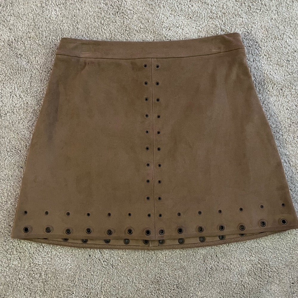 Express Suede skirt